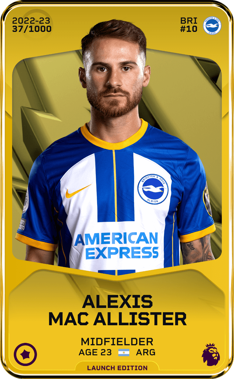 Alexis Mac Allister 2022-23 • Limited 37/1000