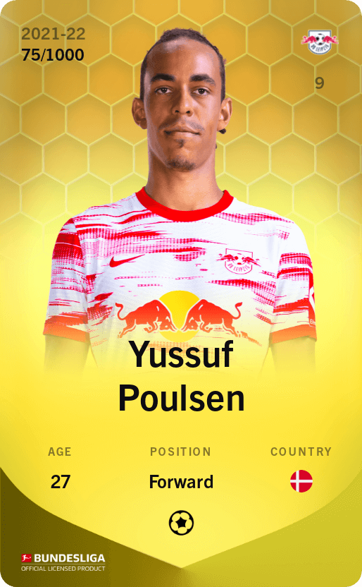 Yussuf Poulsen 2021-22 • Limited 75/1000