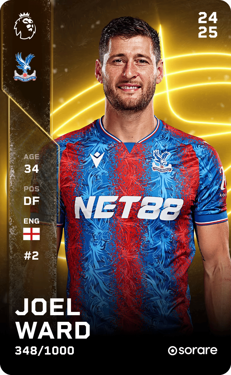 Joel Ward 2024-25 • Limited 348/1000