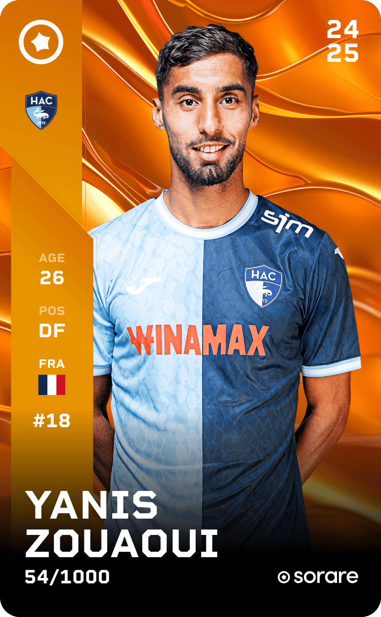 Yanis Zouaoui 2024-25 • Limited 54/1000