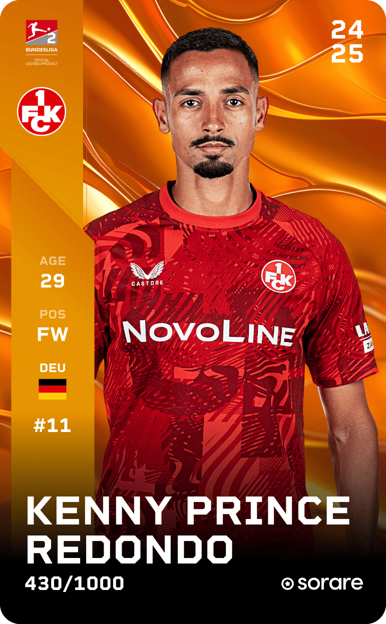 Kenny Prince Redondo 2024-25 • Limited 430/1000