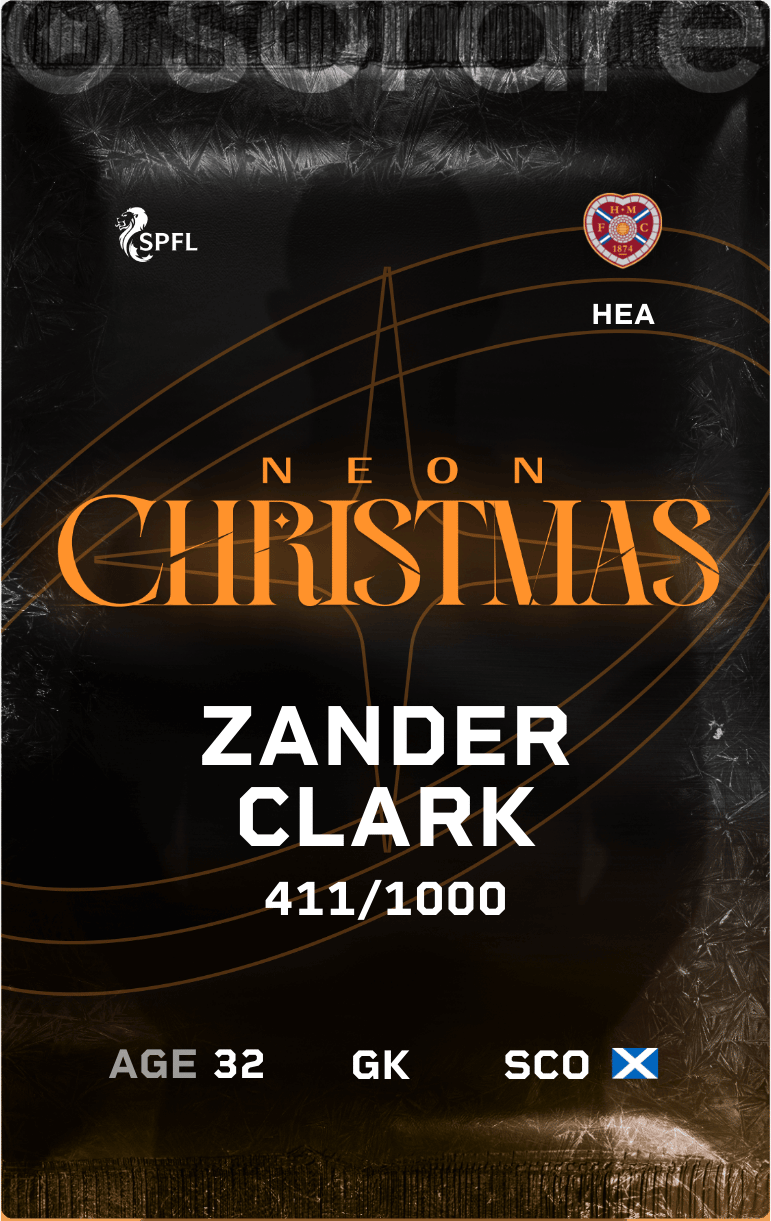 Zander Clark 2024-25 • Limited 411/1000