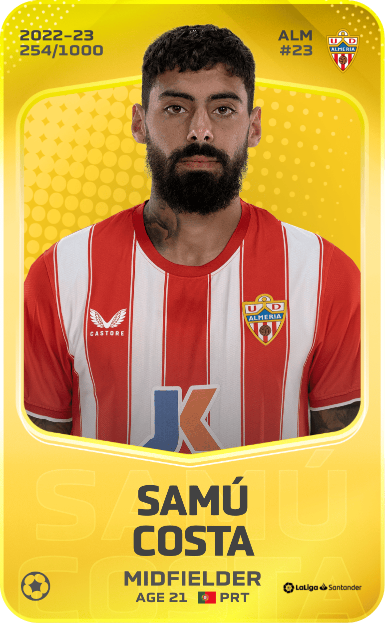 Samú Costa 2022-23 • Limited 254/1000