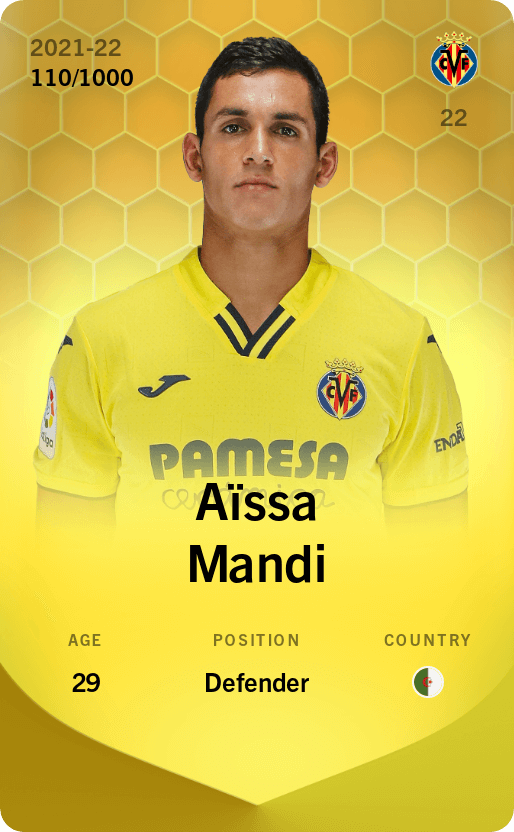 Aïssa Mandi 2021-22 • Limited 110/1000