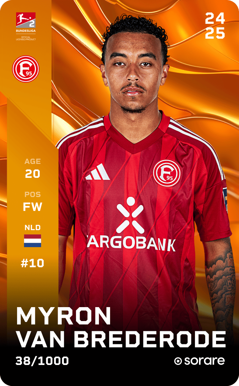 Myron van Brederode 2024-25 • Limited 38/1000