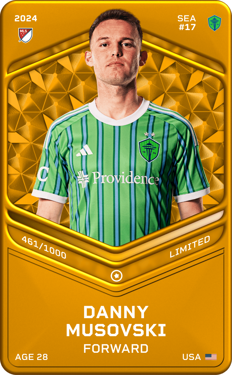 Danny Musovski 2024-25 • Limited 461/1000