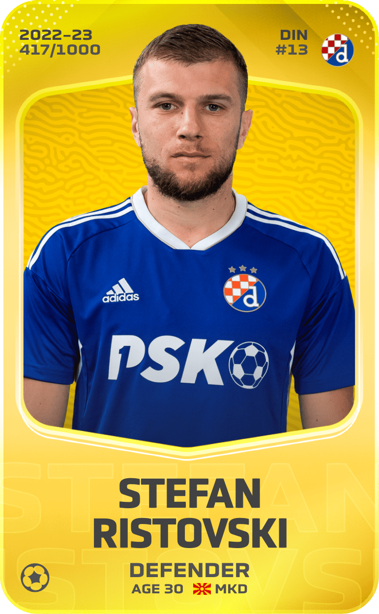 Stefan Ristovski 2022-23 • Limited 417/1000