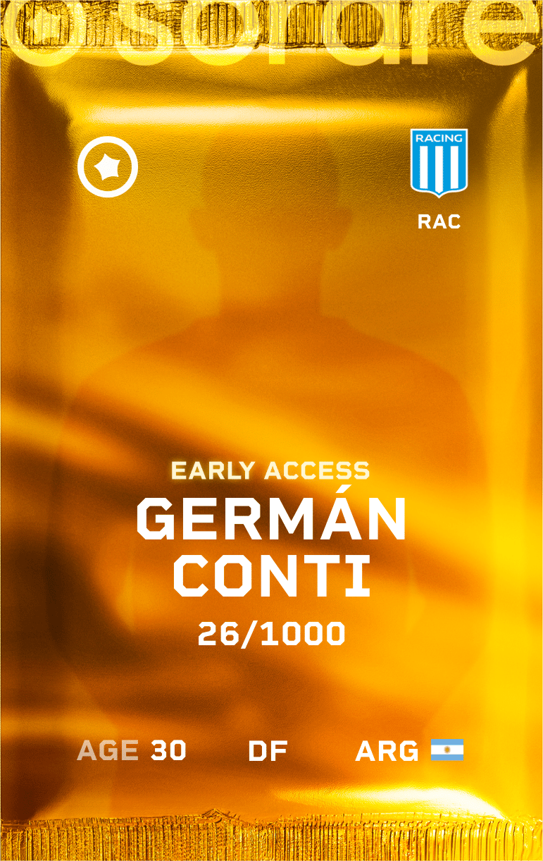 Germán Conti 2025-26 • Limited 26/1000