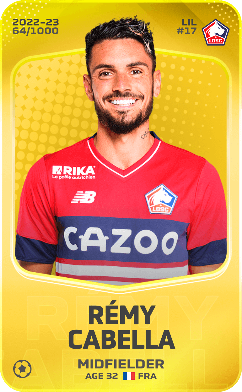 Rémy Cabella 2022-23 • Limited 64/1000