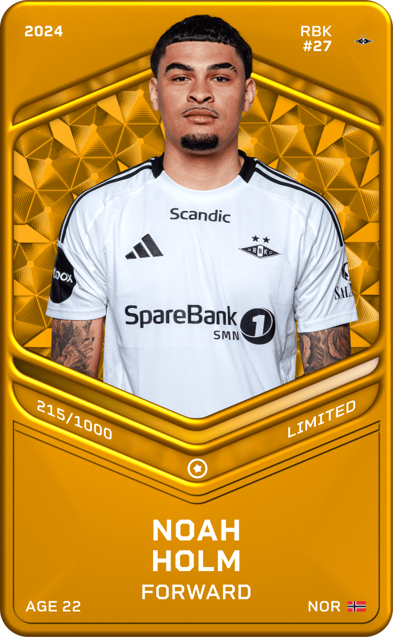 Noah Holm 2024-25 • Limited 215/1000