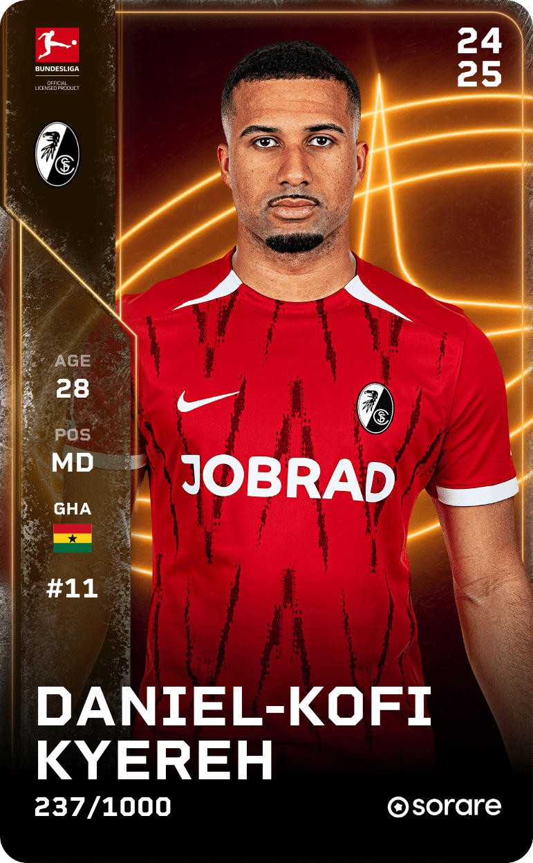 Daniel-Kofi Kyereh 2024-25 • Limited 237/1000