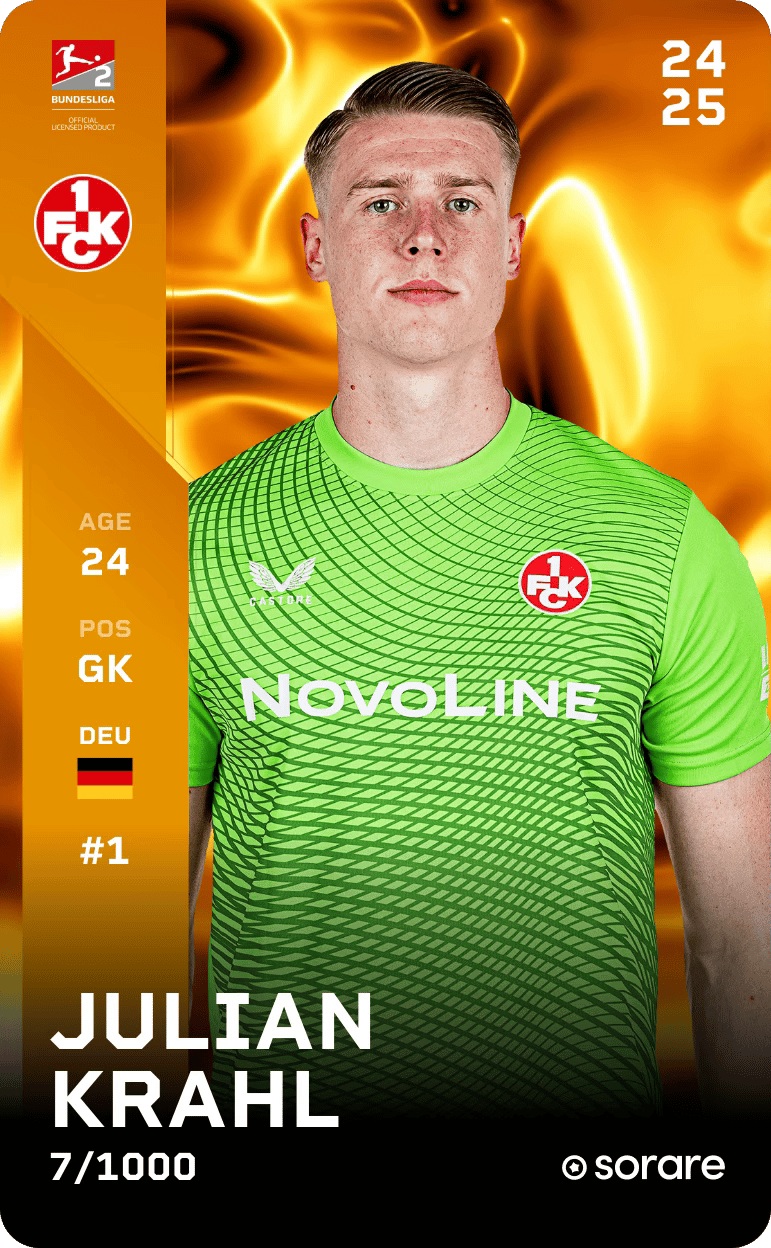 Julian Krahl 2024-25 • Limited 7/1000