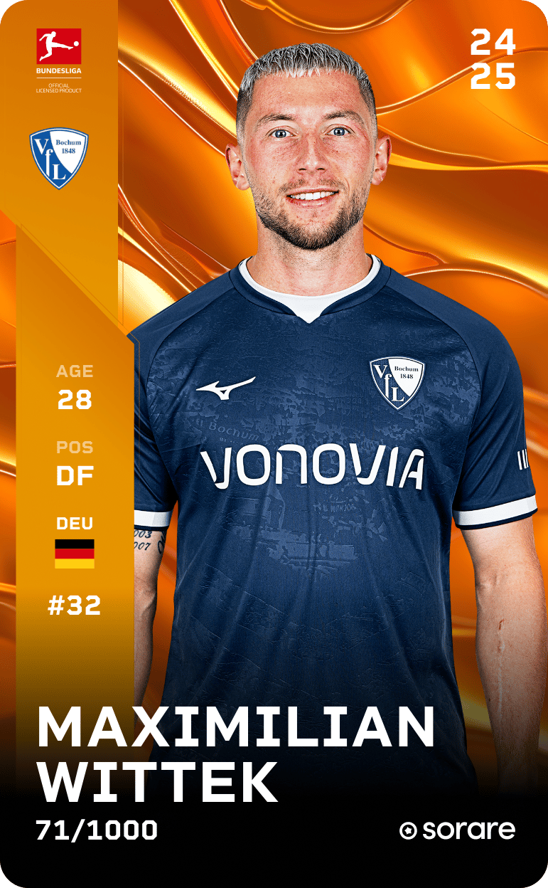 Maximilian Wittek 2024-25 • Limited 71/1000