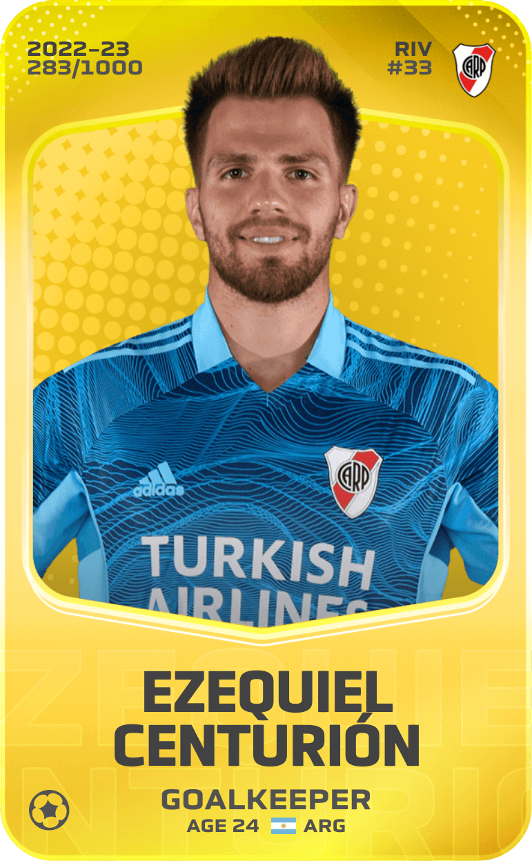Ezequiel Centurión 2022-23 • Limited 283/1000