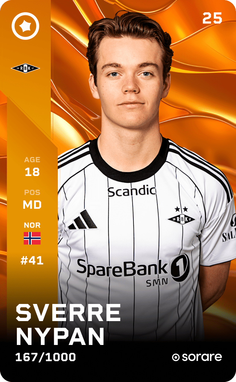 Sverre Nypan 2025-26 • Limited 167/1000