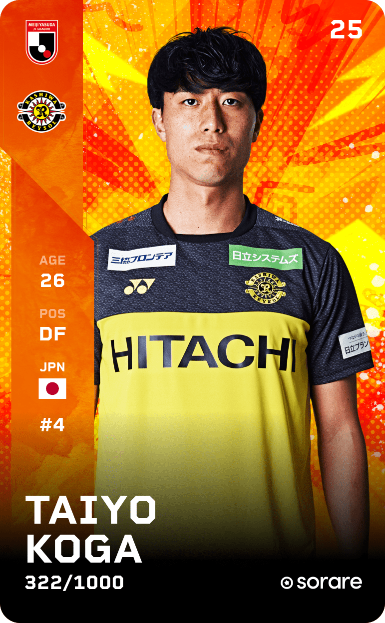 Taiyo Koga 2025-26 • Limited 322/1000