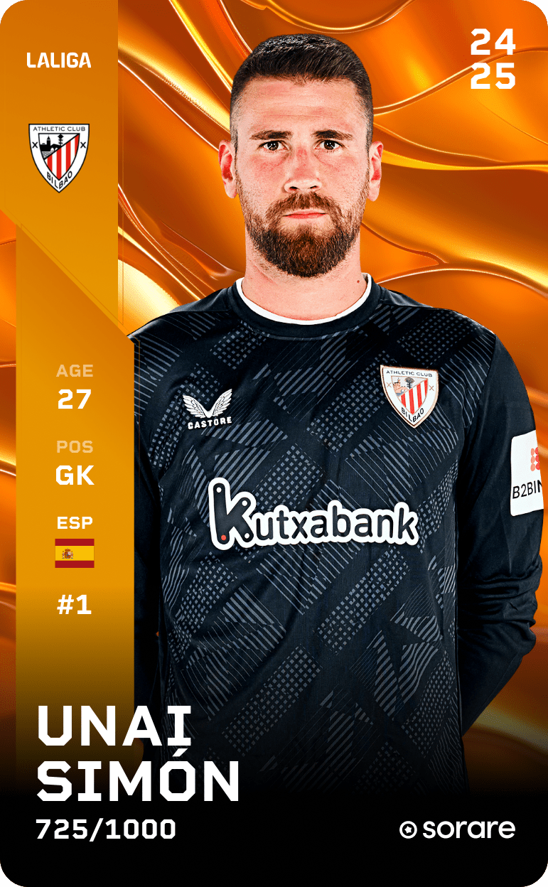 Unai Simón 2024-25 • Limited 725/1000