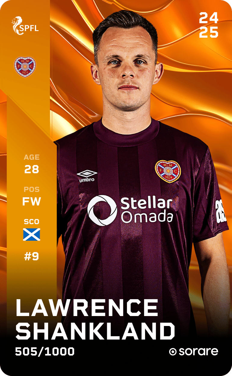 Lawrence Shankland 2024-25 • Limited 505/1000
