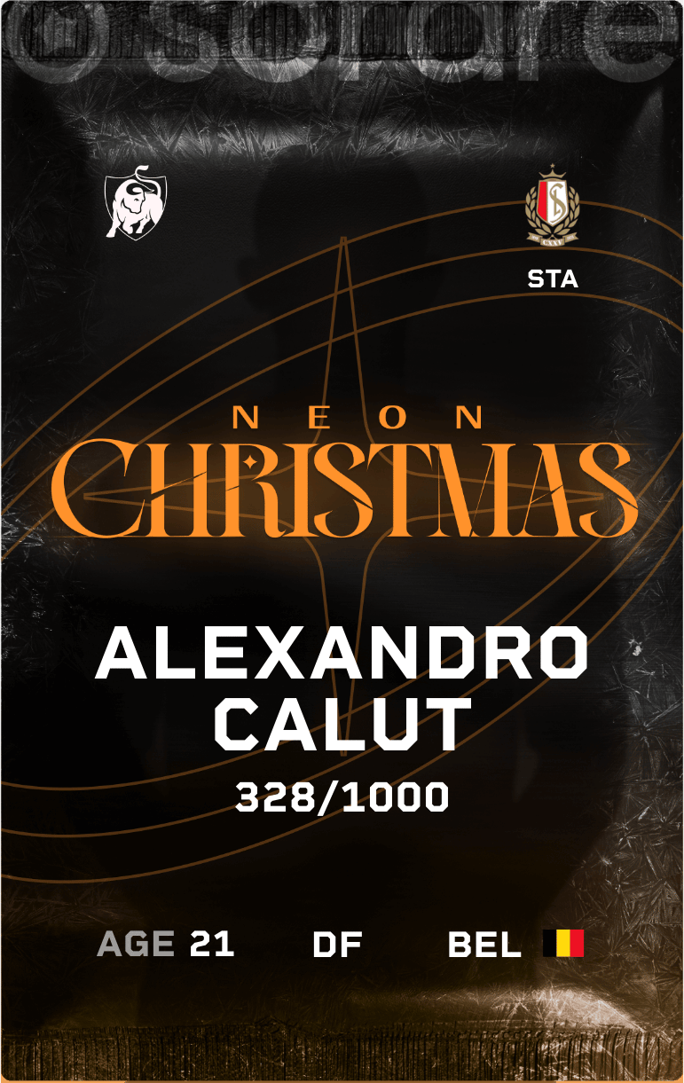 Alexandro Calut 2024-25 • Limited 328/1000