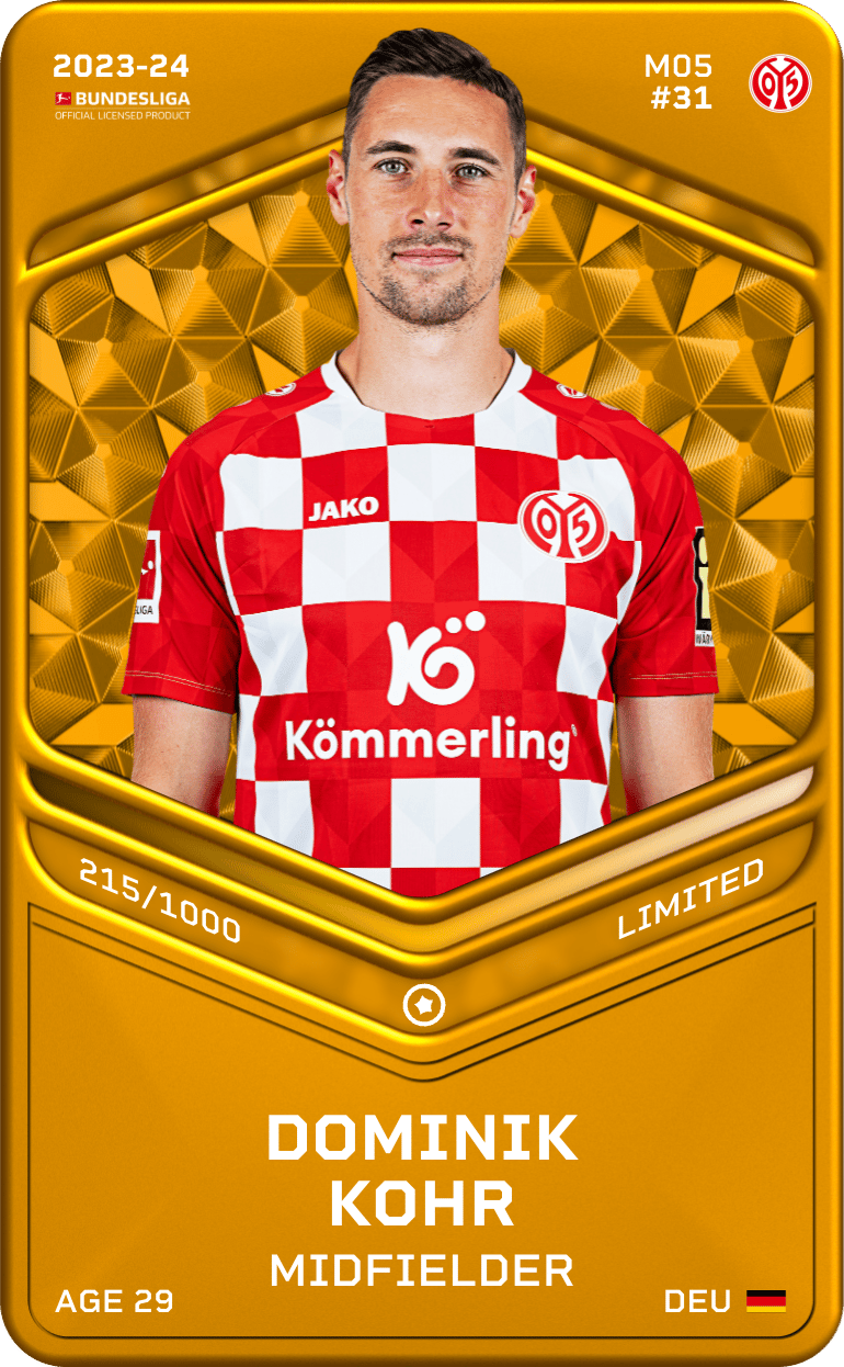 Dominik Kohr 2023-24 • Limited 215/1000