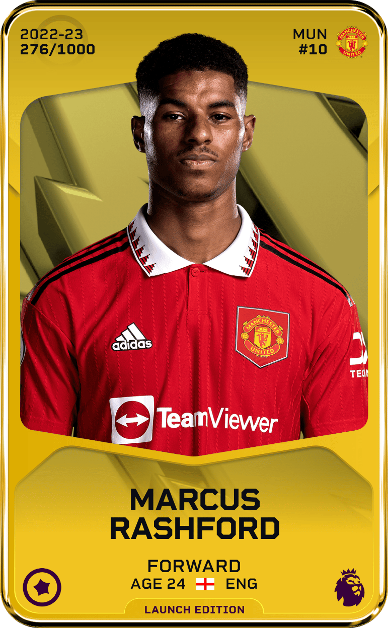 Marcus Rashford 2022-23 • Limited 276/1000
