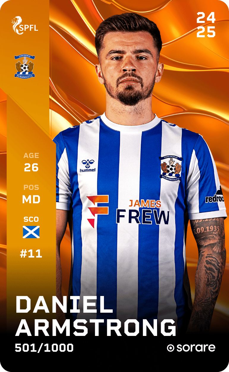 Daniel Armstrong 2024-25 • Limited 501/1000