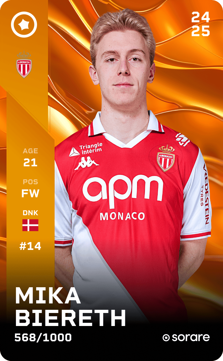 Mika Biereth 2024-25 • Limited 568/1000