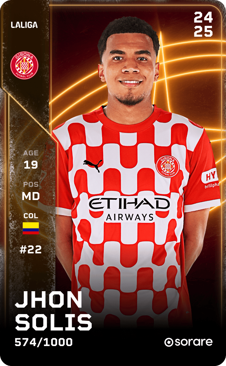 Jhon Solis 2024-25 • Limited 574/1000