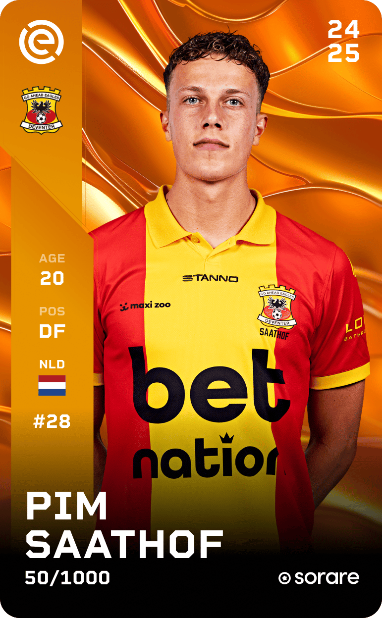 Pim Saathof 2024-25 • Limited 50/1000
