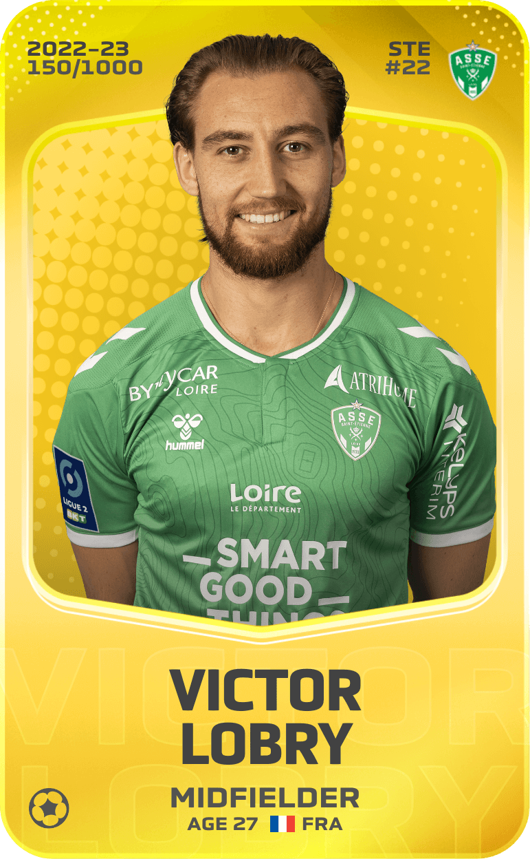 Victor Lobry 2022-23 • Limited 150/1000