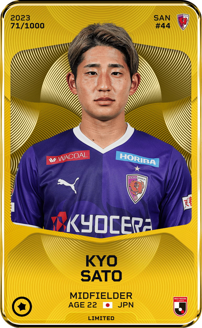 Kyo Sato 2023-24 • Limited 71/1000