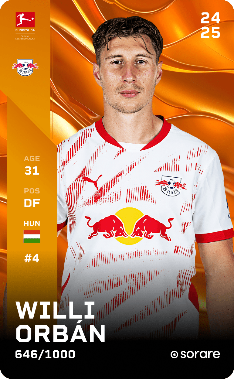 Willi Orbán 2024-25 • Limited 646/1000