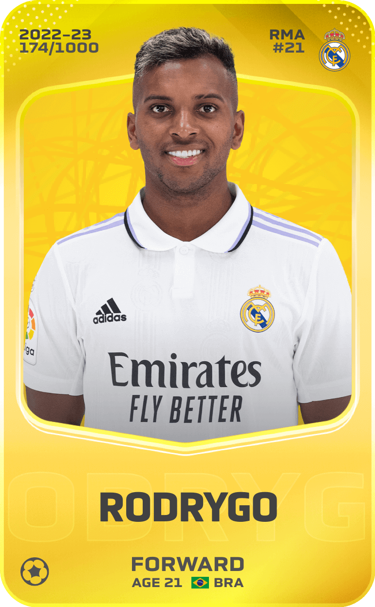 Rodrygo 2022-23 • Limited 174/1000