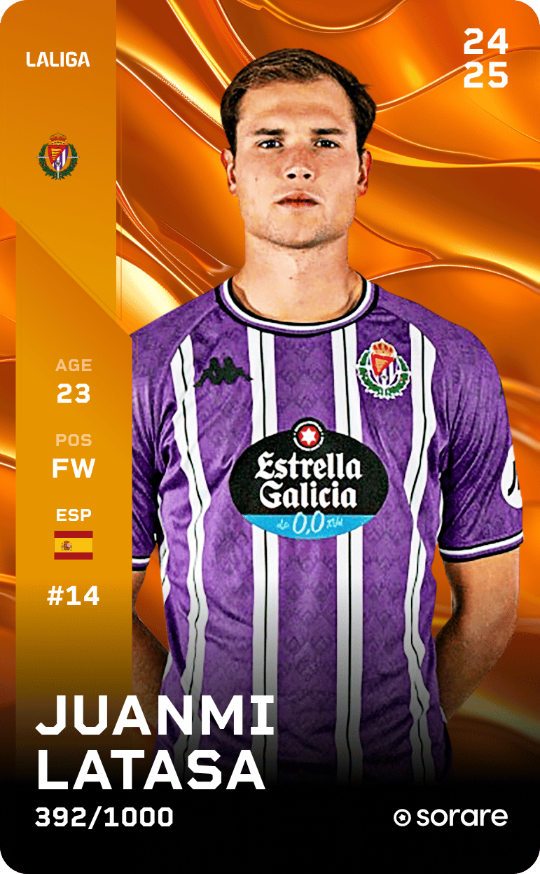 Juanmi Latasa 2024-25 • Limited 392/1000