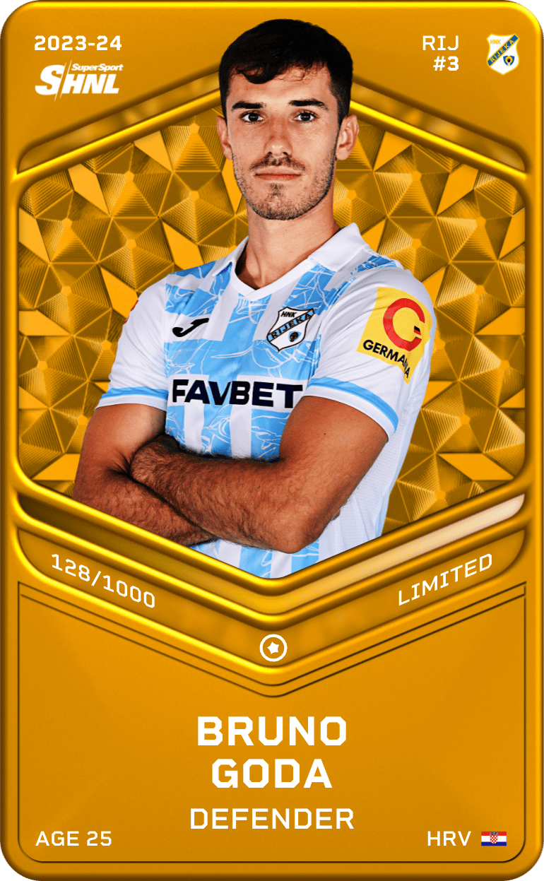 Bruno Goda 2023-24 • Limited 128/1000