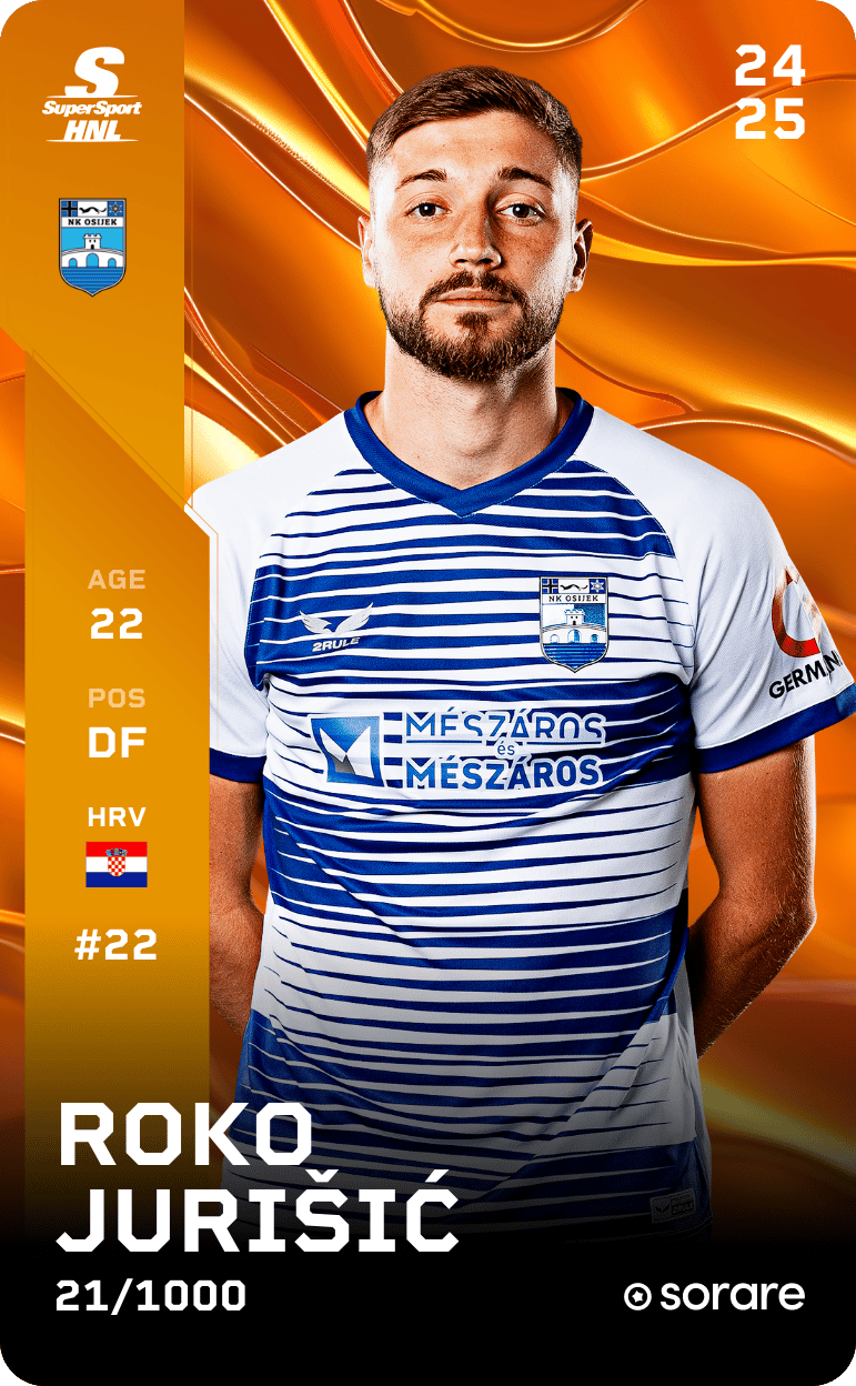 Roko Jurišić 2024-25 • Limited 21/1000