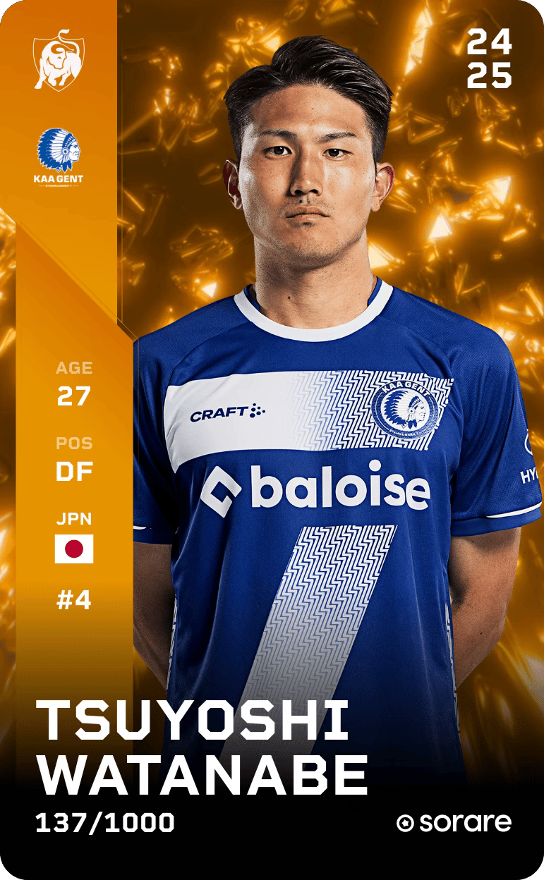 Tsuyoshi Watanabe 2024-25 • Limited 137/1000