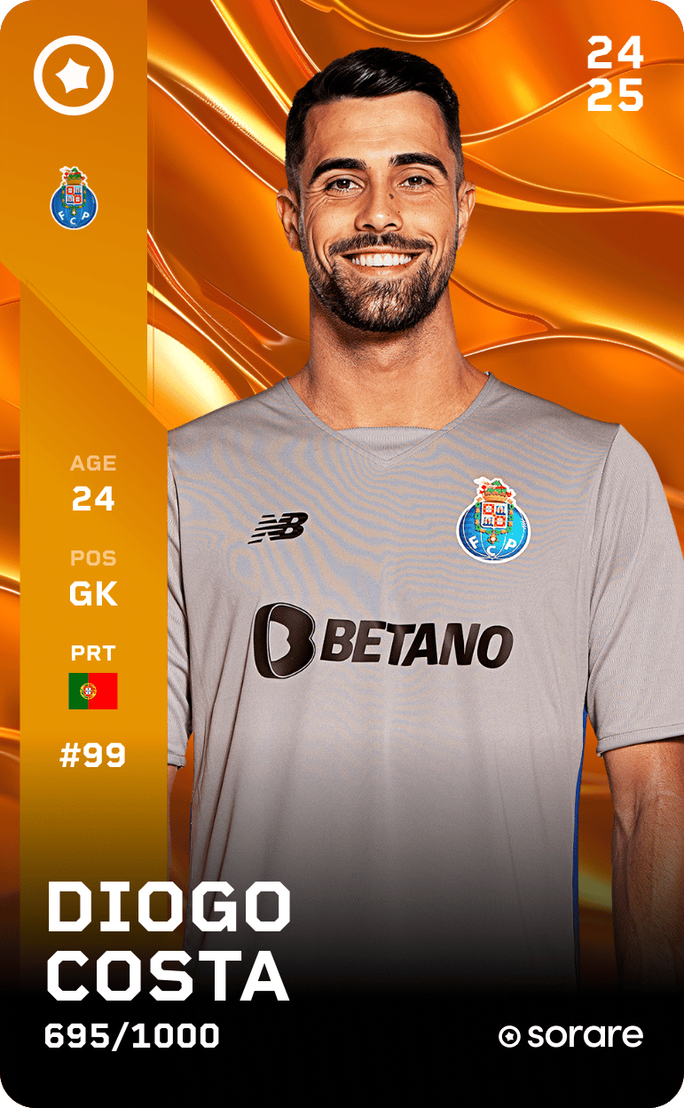 Diogo Costa 2024-25 • Limited 695/1000