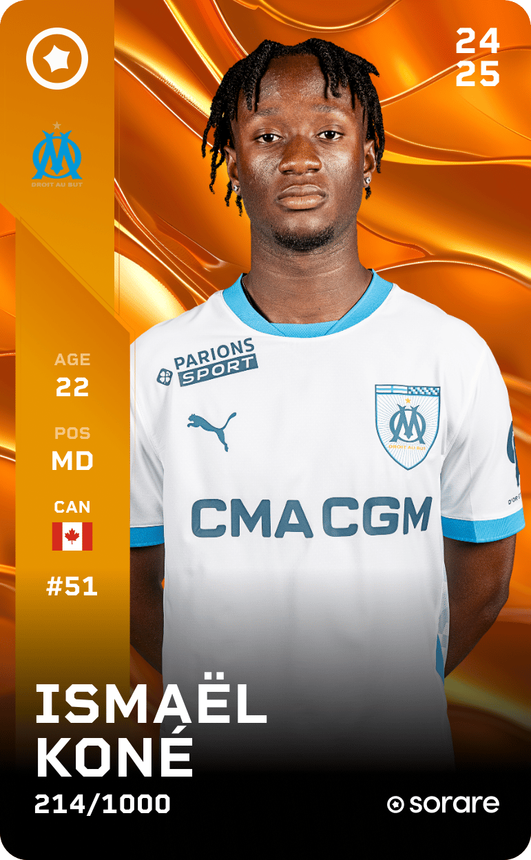 Ismaël Koné 2024-25 • Limited 214/1000