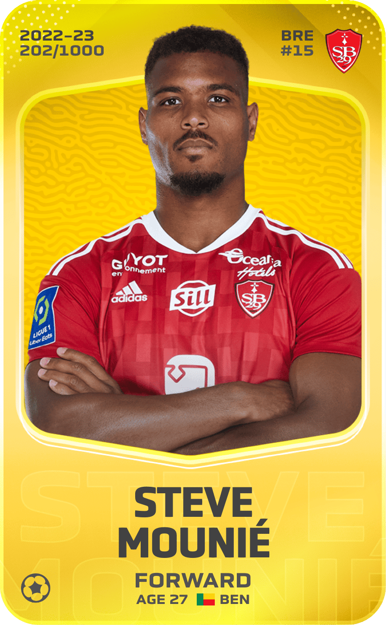 Steve Mounié 2022-23 • Limited 202/1000