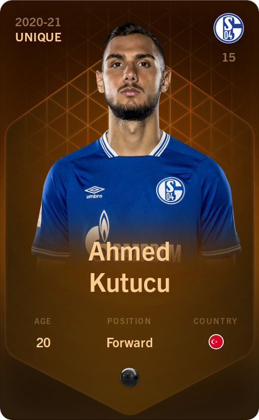 Sorare - Sorare Official - Ahmed Kutucu 2020-21 • Unique - NFT # 642409410345337684483303561646093582255456353336021970124990323840711372143