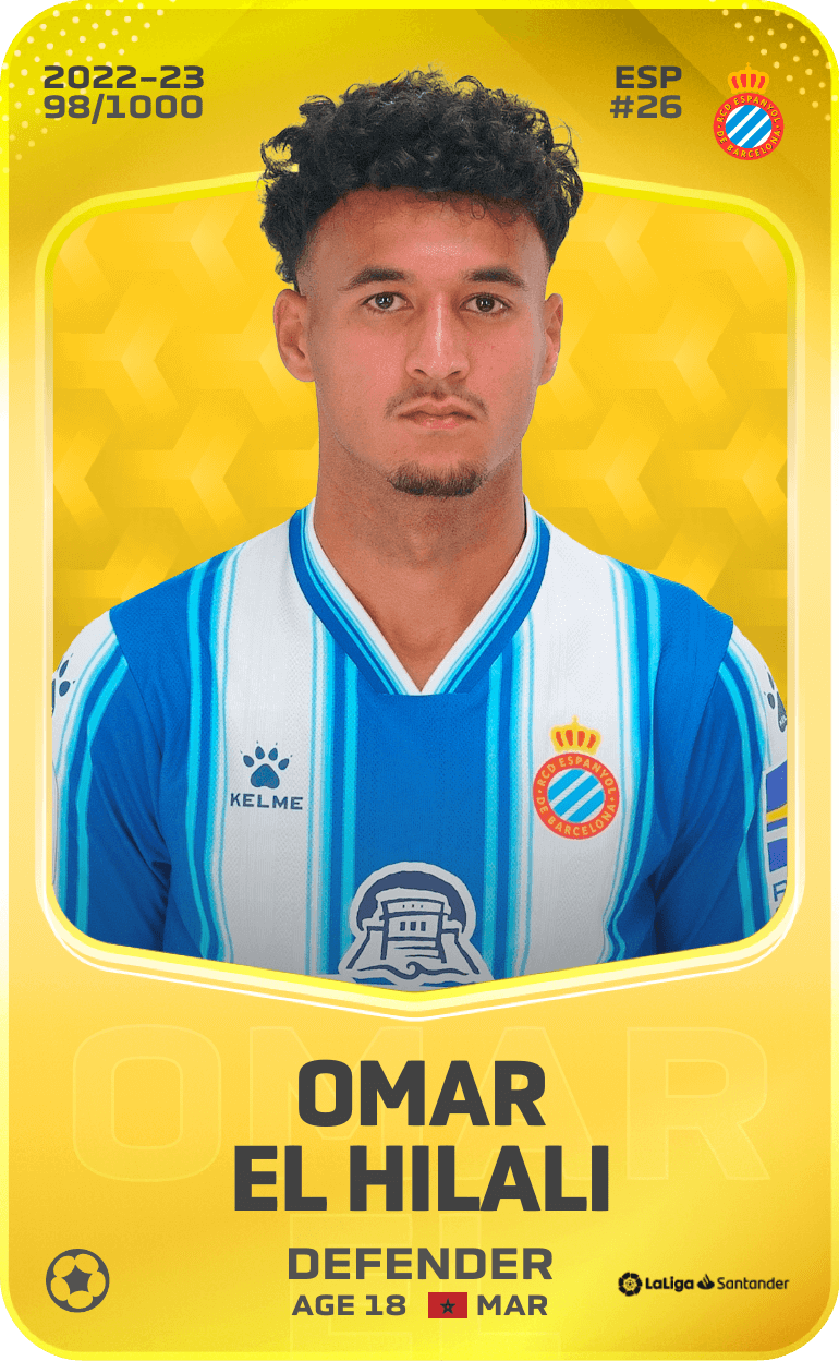 Omar El Hilali 2022-23 • Limited 98/1000