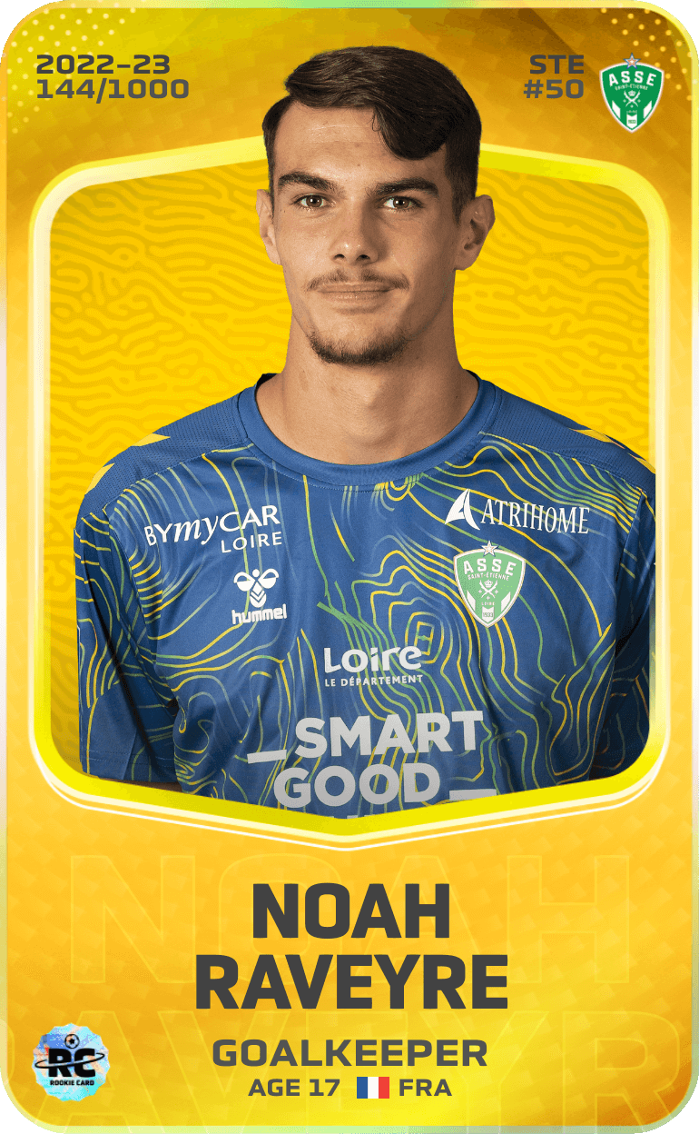 Noah Raveyre 2022-23 • Limited 144/1000