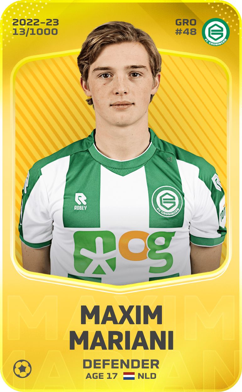 Maxim Mariani 2022-23 • Limited 13/1000