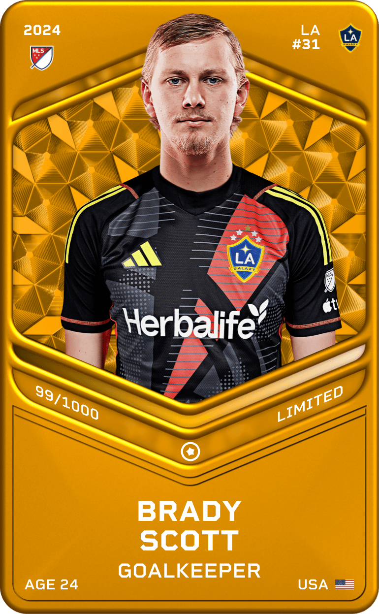 Brady Scott 2024-25 • Limited 99/1000