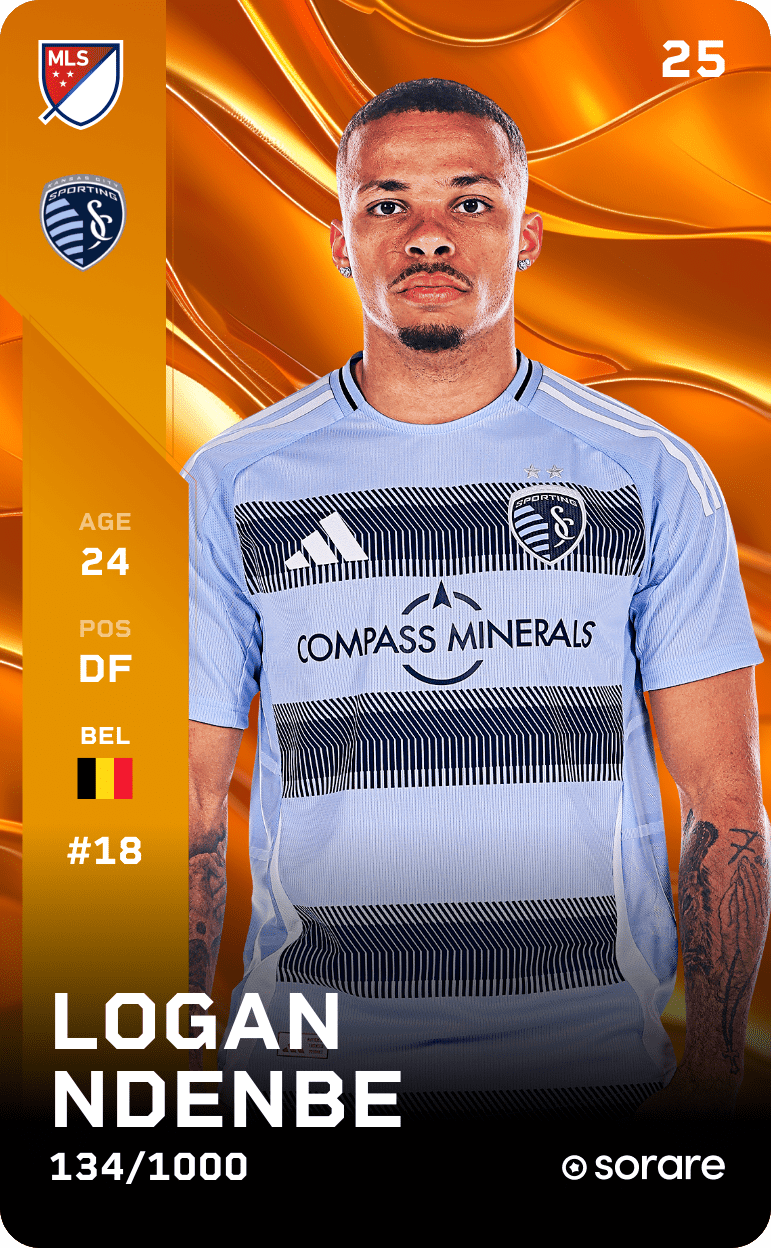 Logan Ndenbe 2025-26 • Limited 134/1000