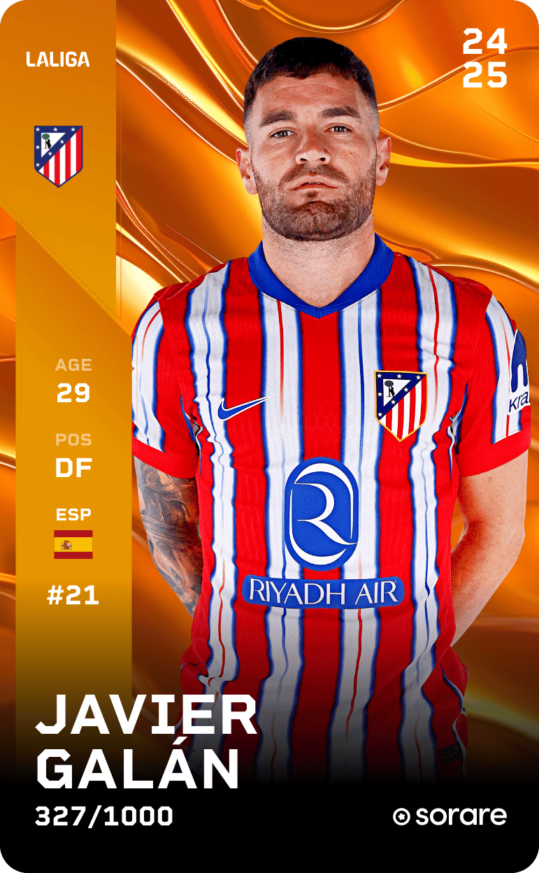 Javier Galán 2024-25 • Limited 327/1000