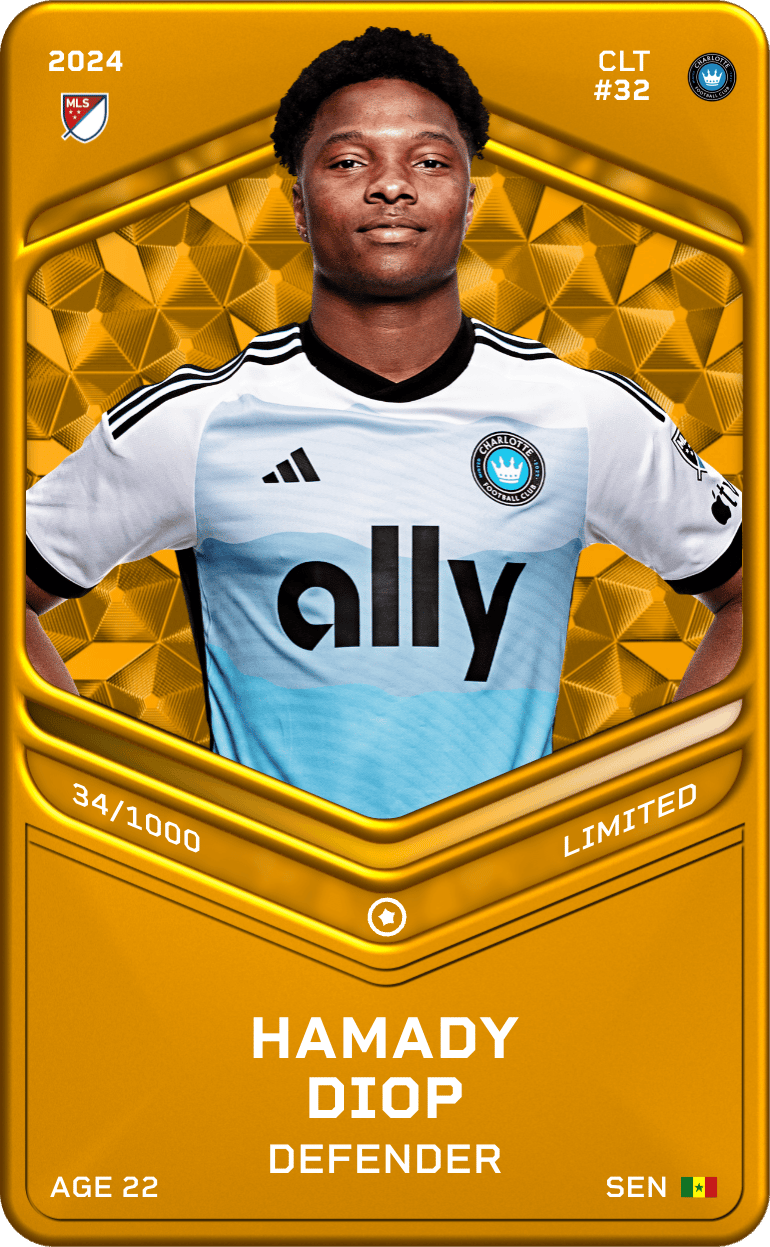 Hamady Diop 2024-25 • Limited 34/1000
