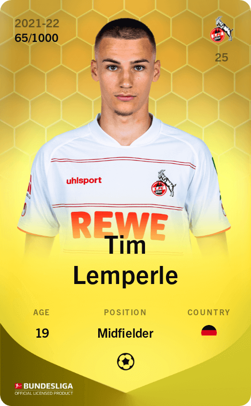 Tim Lemperle 2021-22 • Limited 65/1000