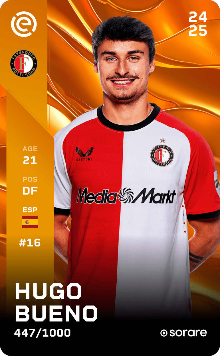 Hugo Bueno 2024-25 • Limited 447/1000